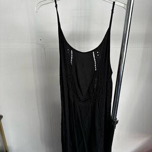 Cleobella Black and White Embroidered Dress